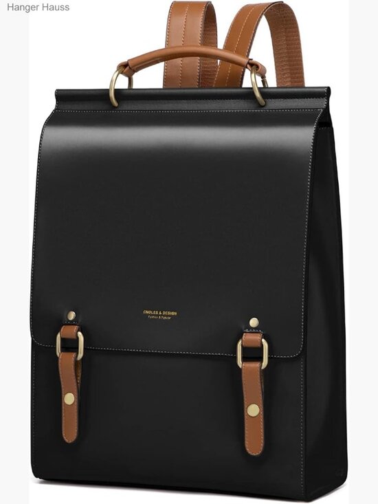 Genuine Leather Backpack Purse Women Vintage Large Laptop College Travel main image 5